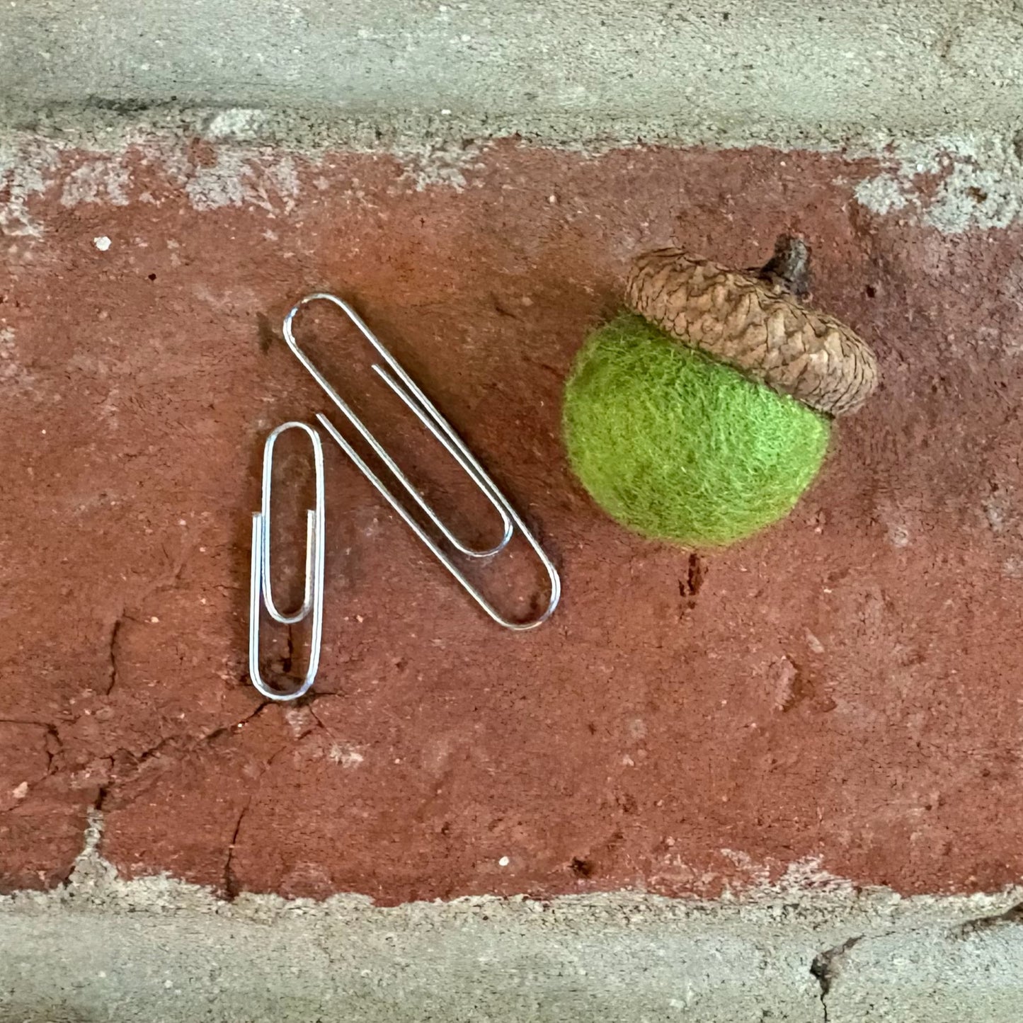 Large Felt Acorns