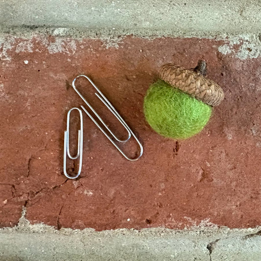 Large Felt Acorns
