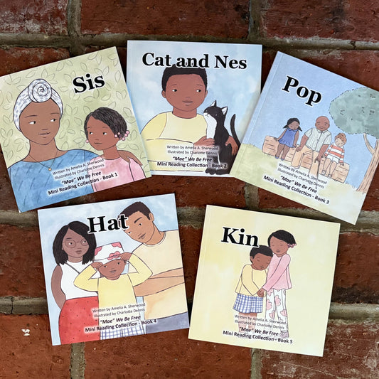 Mae We Be Free Beginning Reader Set by Amelia Sherwood