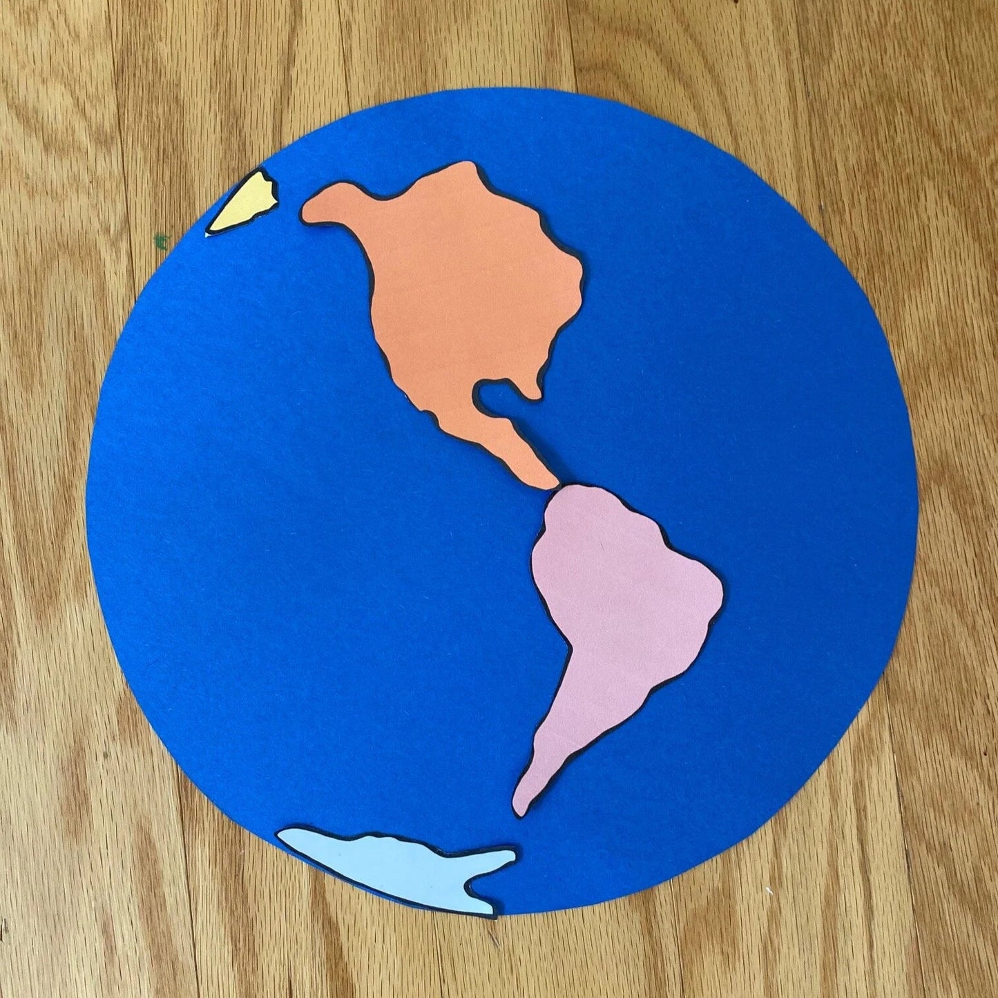 Seven Continents Pin Poking