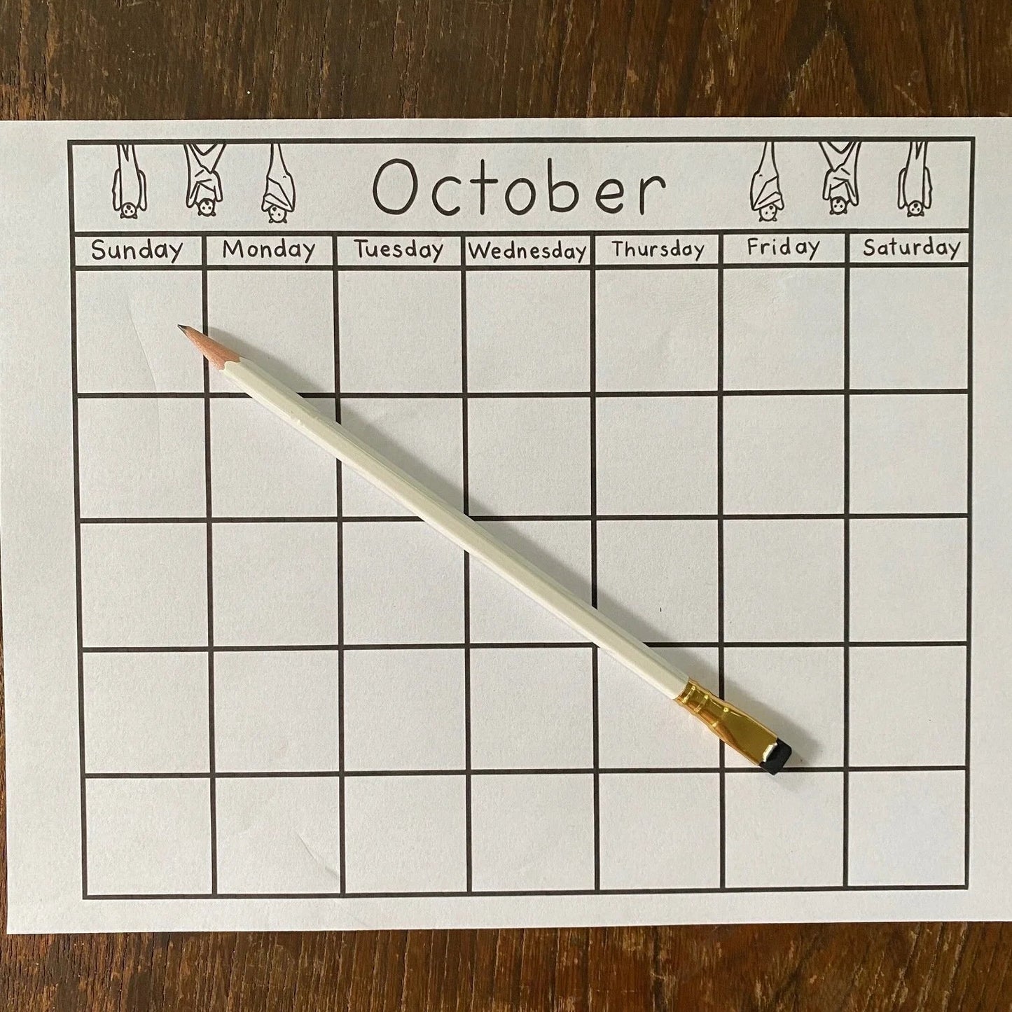 Monthly Calendars 2025-2026