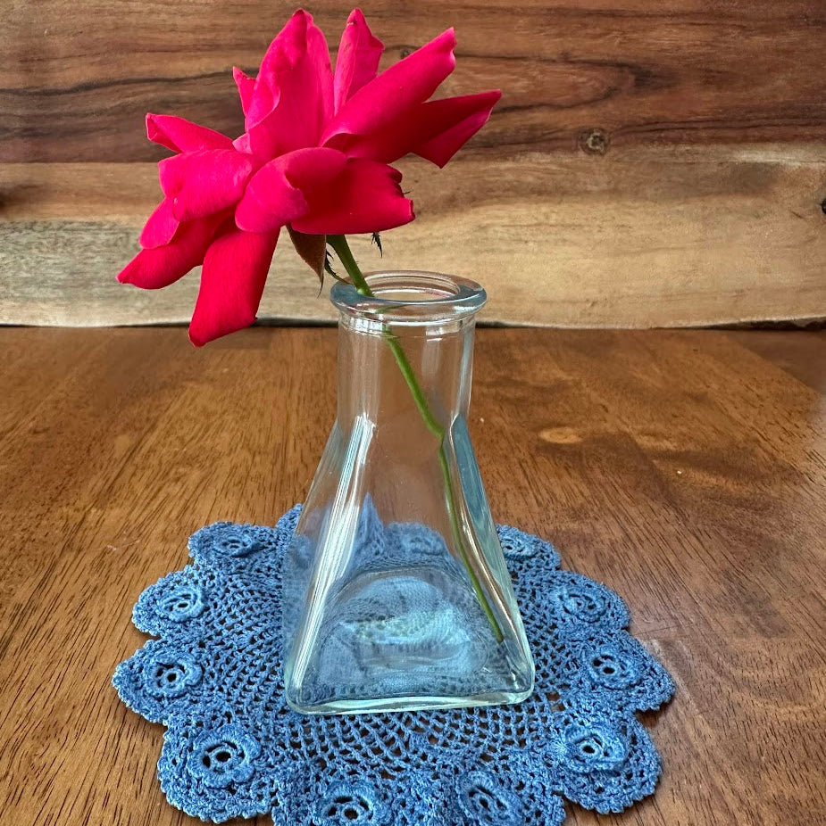 Toddler Vase and Doily