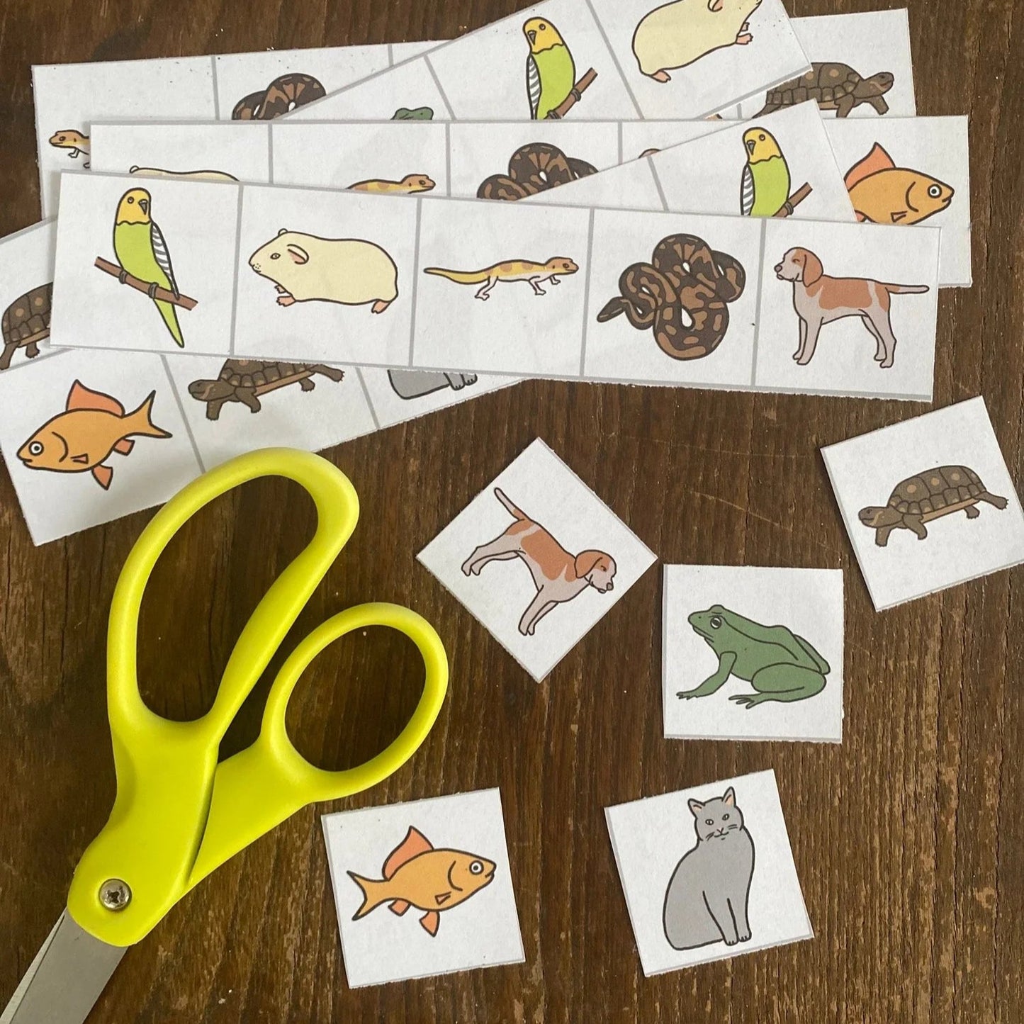 Montessori All About Pets Extensions Bundle