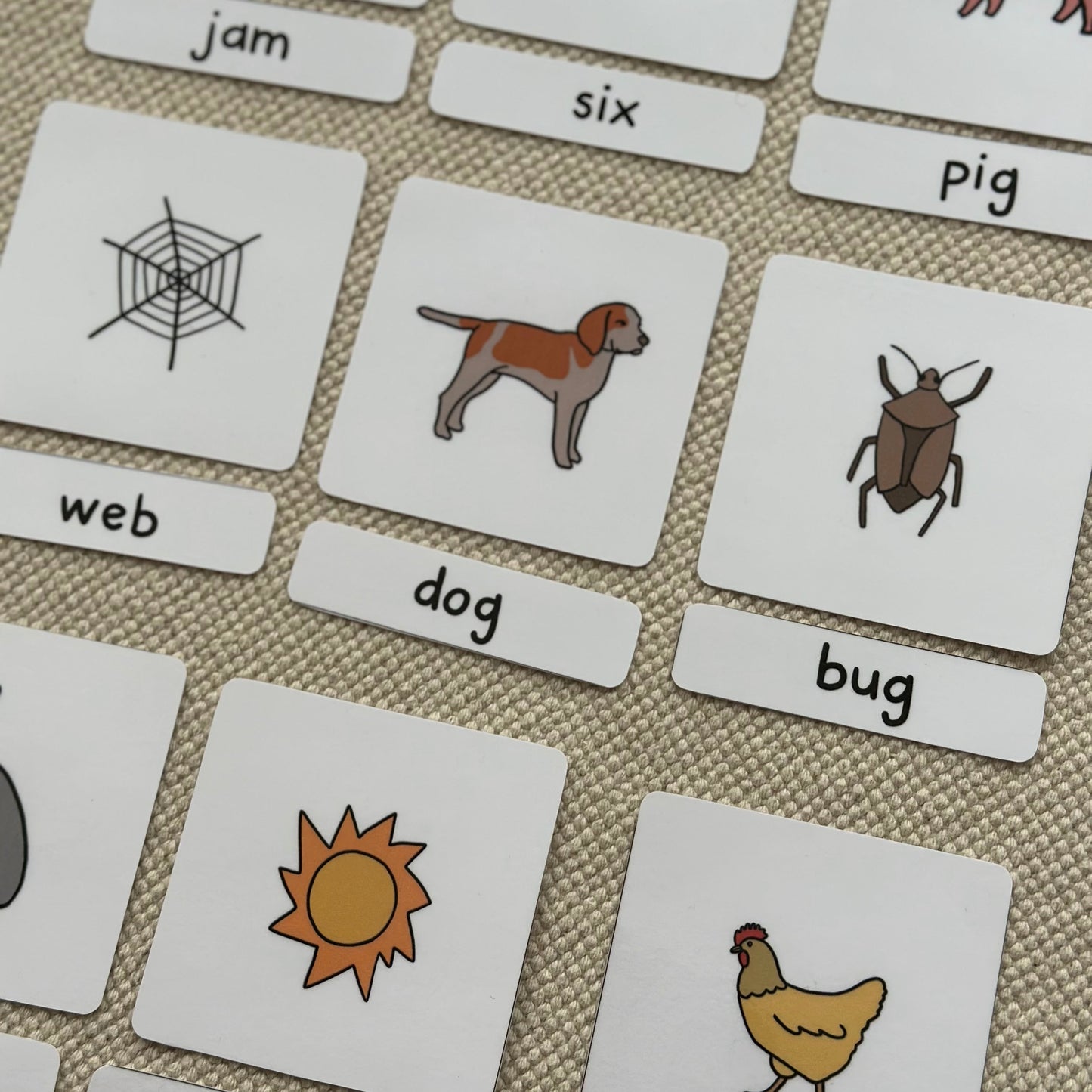 CVC Picture Word Matching
