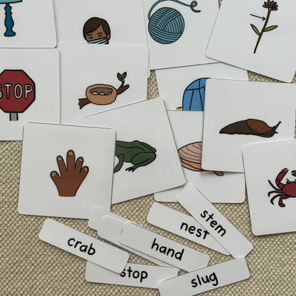 Blends Picture Word Matching