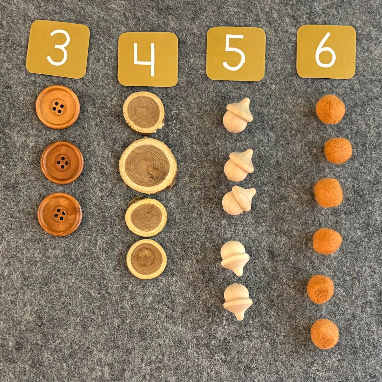 Numbers for Fall Sets Basket