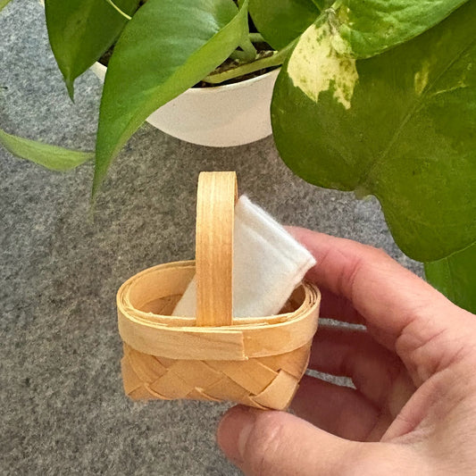 Leaf Dusting with a Finger Mitt