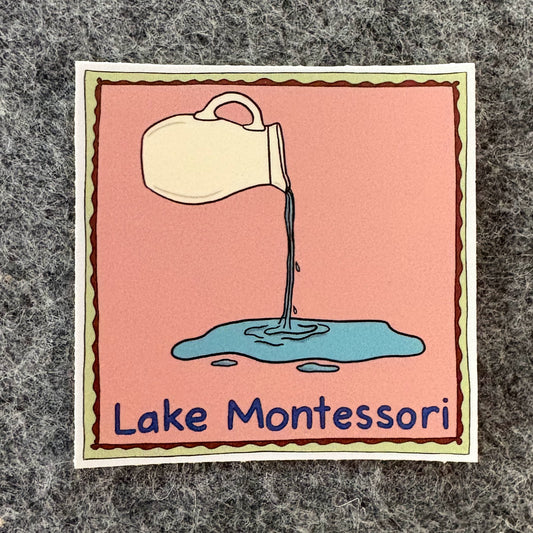 Lake Montessori Sticker