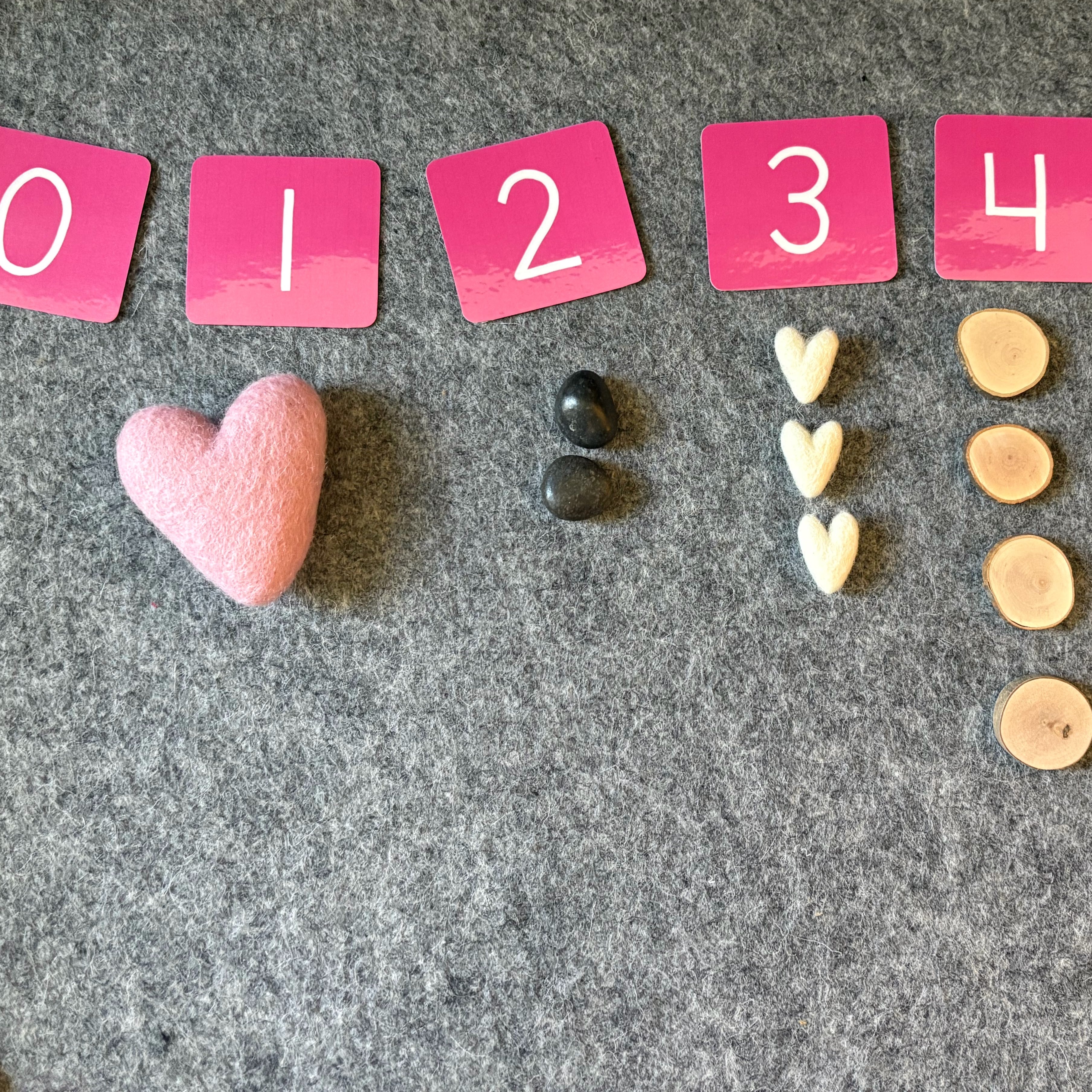 Pink Numbers for Valentine Sets Basket – Crafting Your Classroom