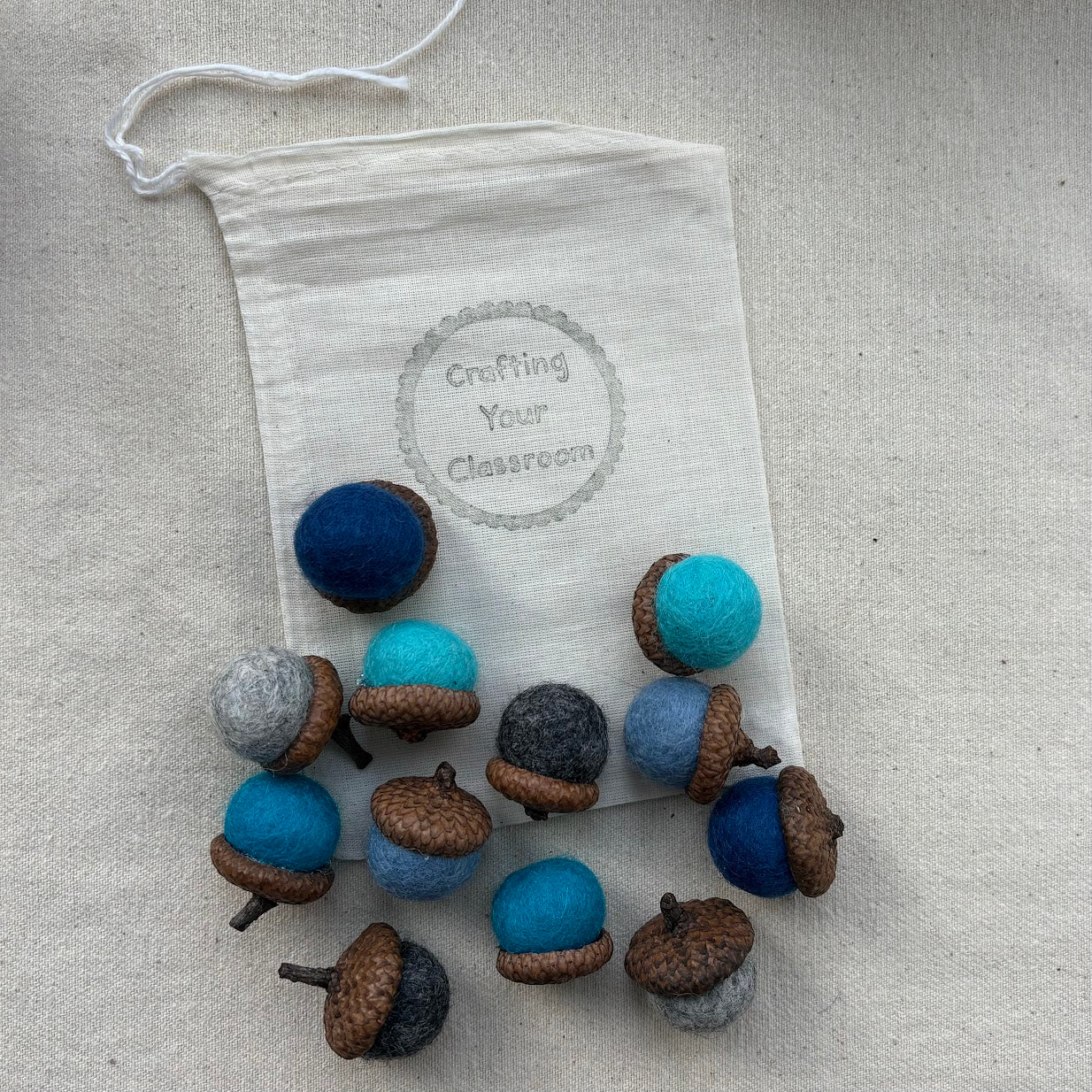 Felt Acorns