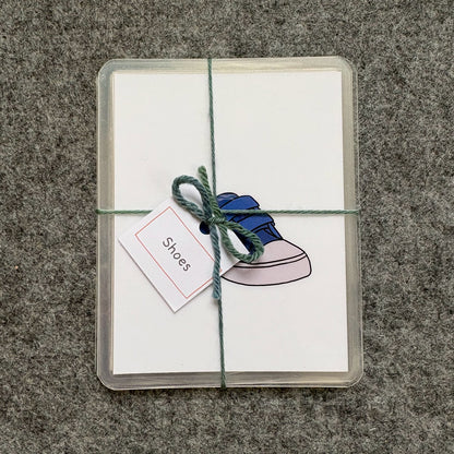 Toddler Shoe Cards