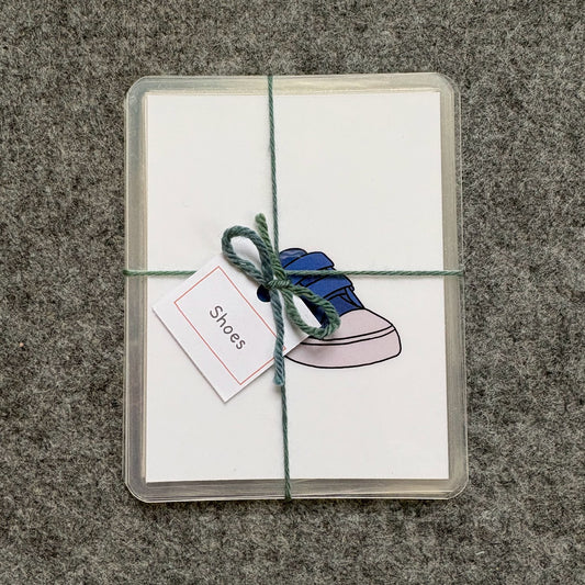 Toddler Shoe Cards