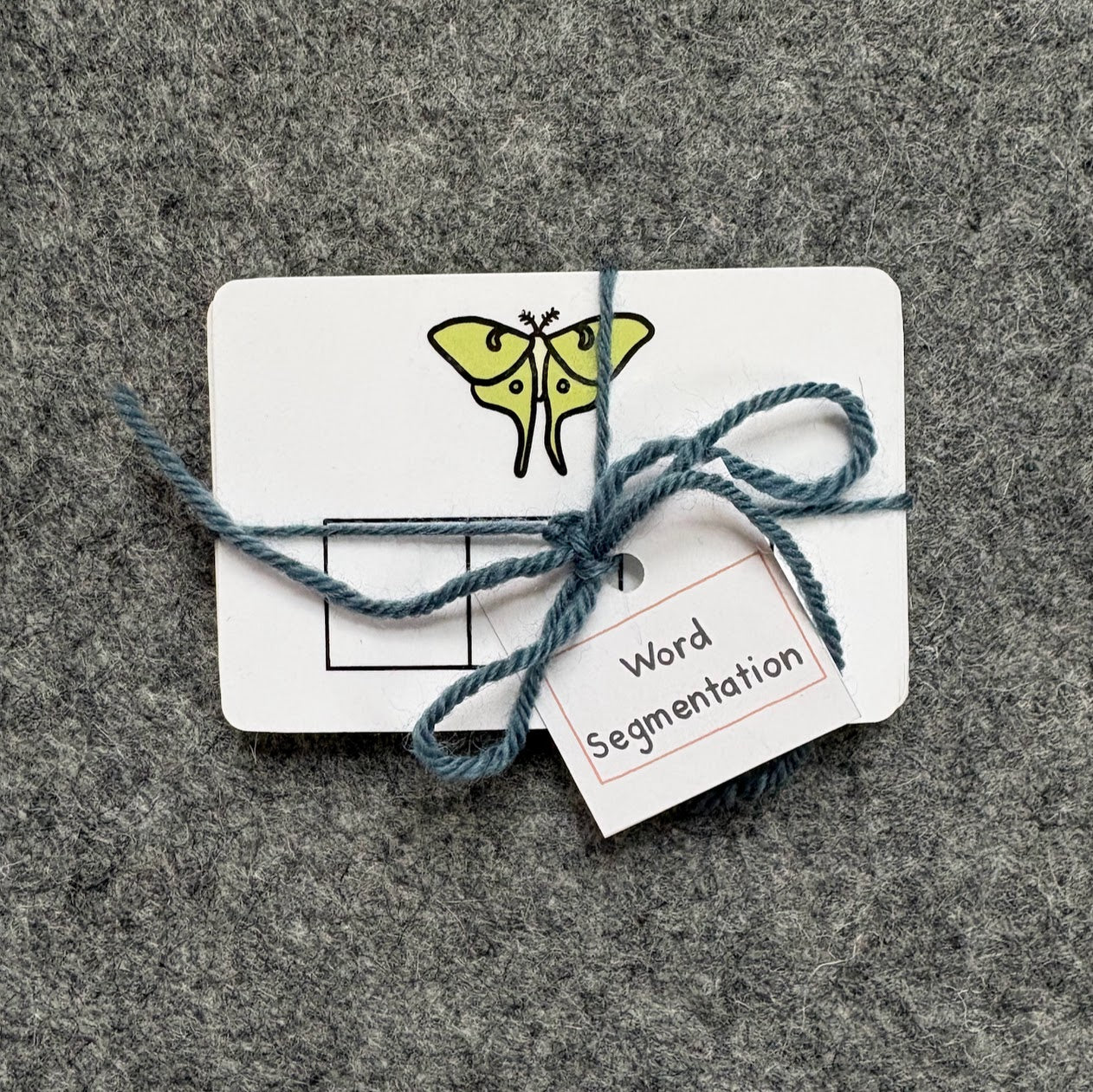 Word Segmentation Cards