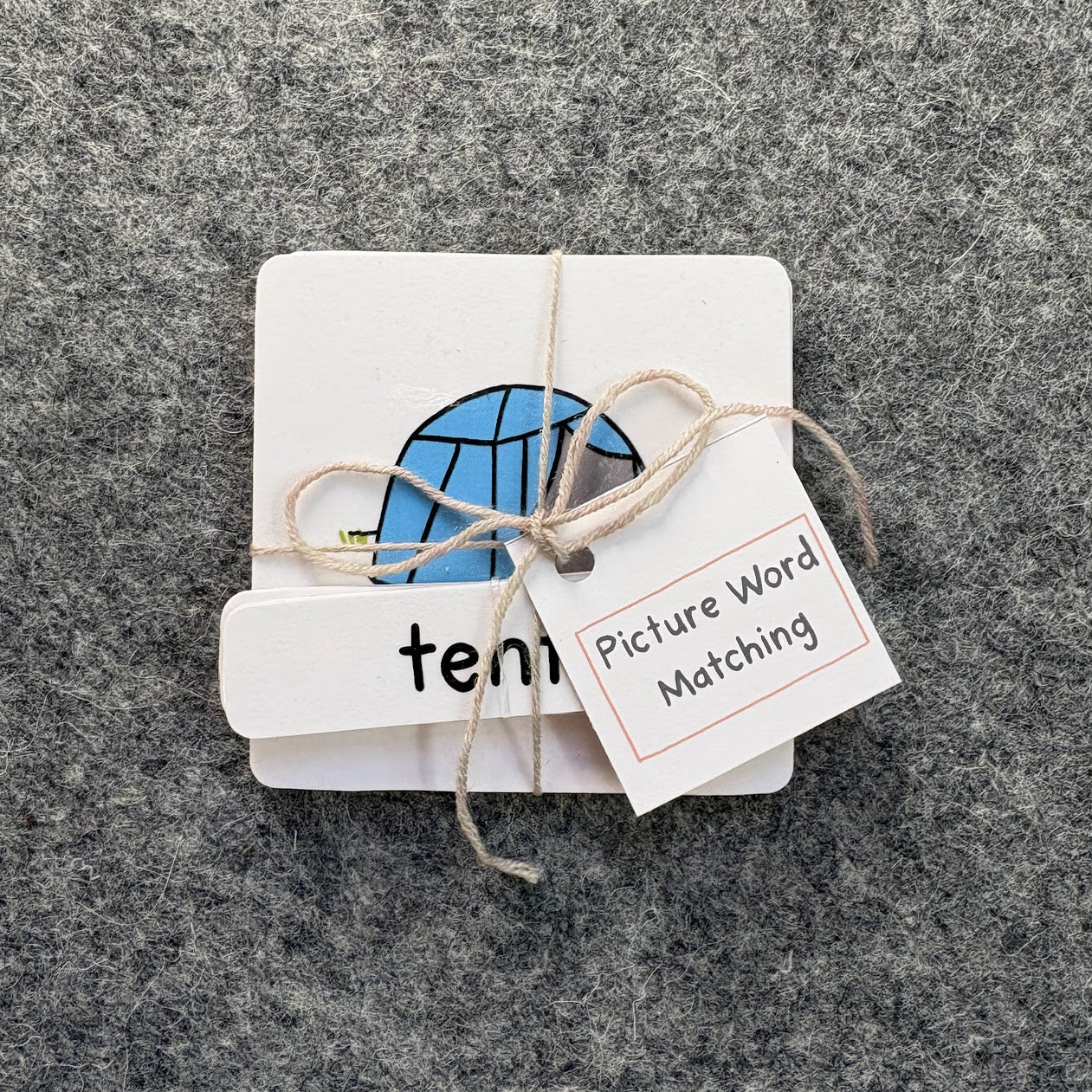 Blends Picture Word Matching Cards