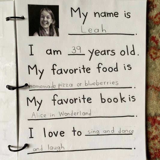 Class Book Page