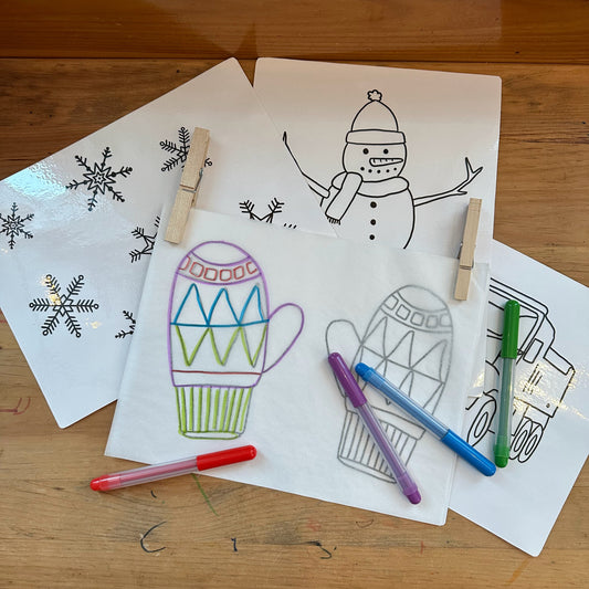 Snow Picture Tracing