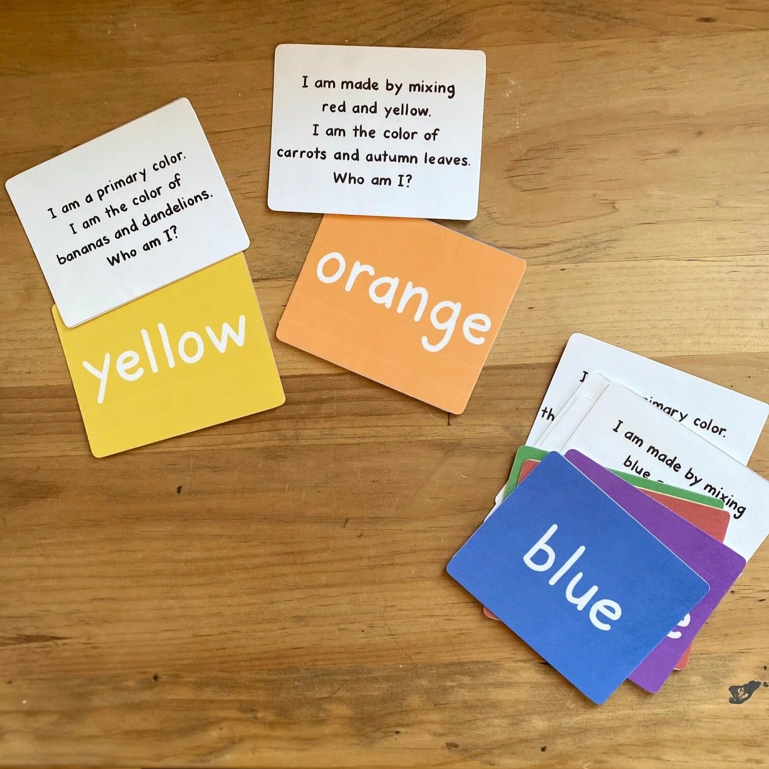 Color Riddles – Crafting Your Classroom