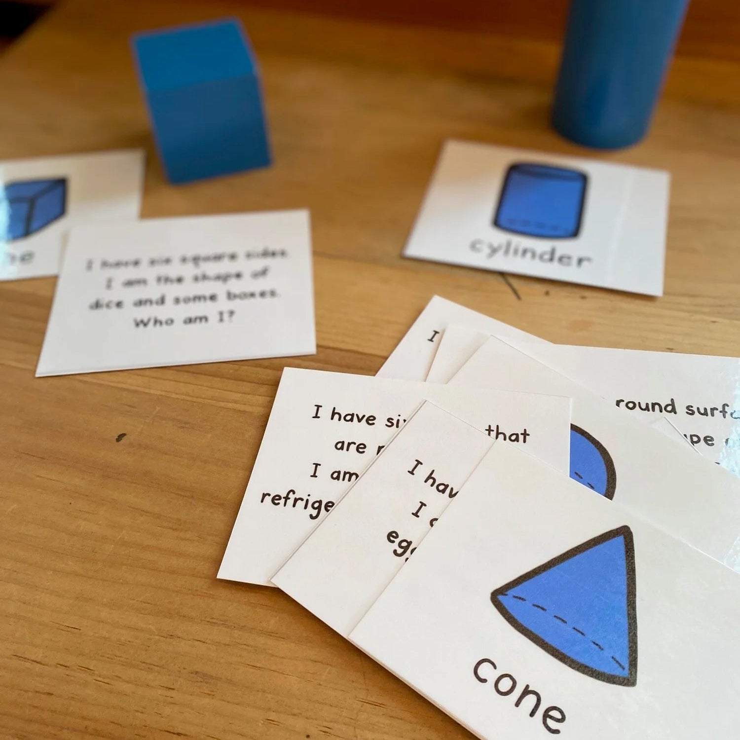 Geometric Solids Riddles – Crafting Your Classroom