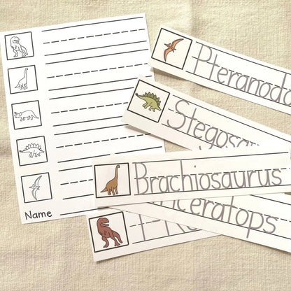 Montessori Dinosaur Extensions Bundle
