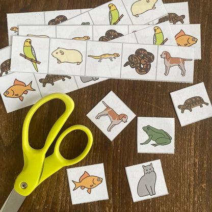 Montessori All About Pets Extensions Bundle