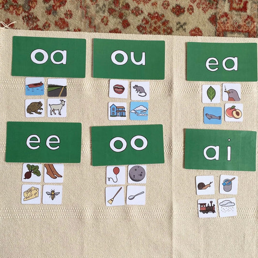 Vowel Blends with Objects
