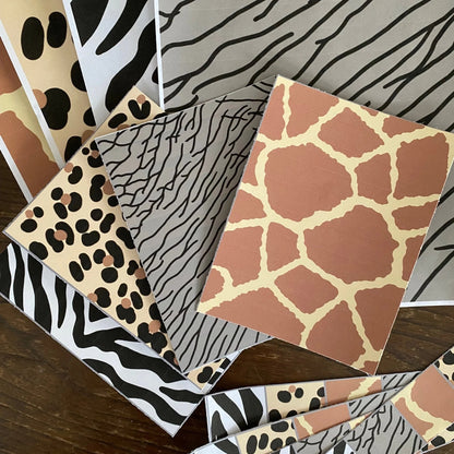 Animal Prints Cutting Activities
