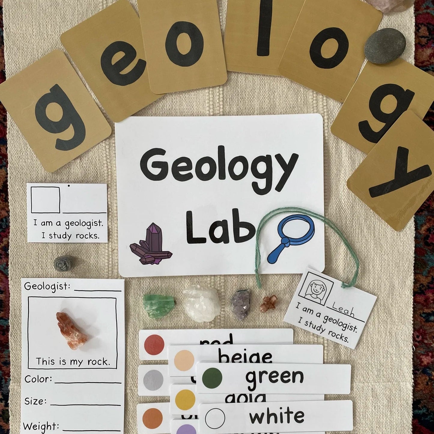 Montessori Earth Science Bundle