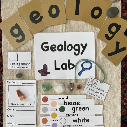 Montessori Geology Extensions Bundle