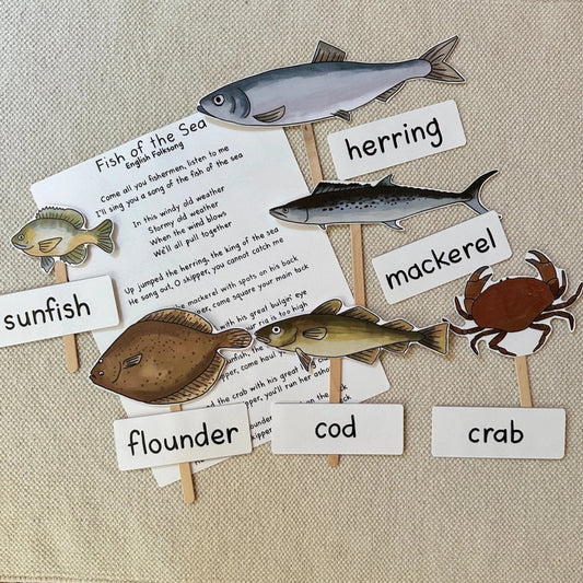"Fish of the Sea" Song Prompts