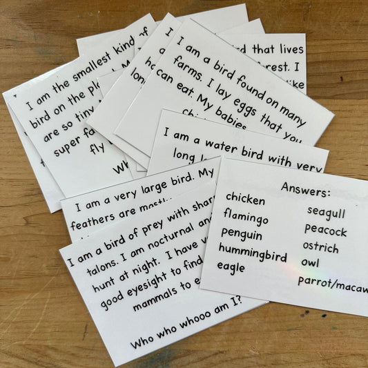 Bird Riddles