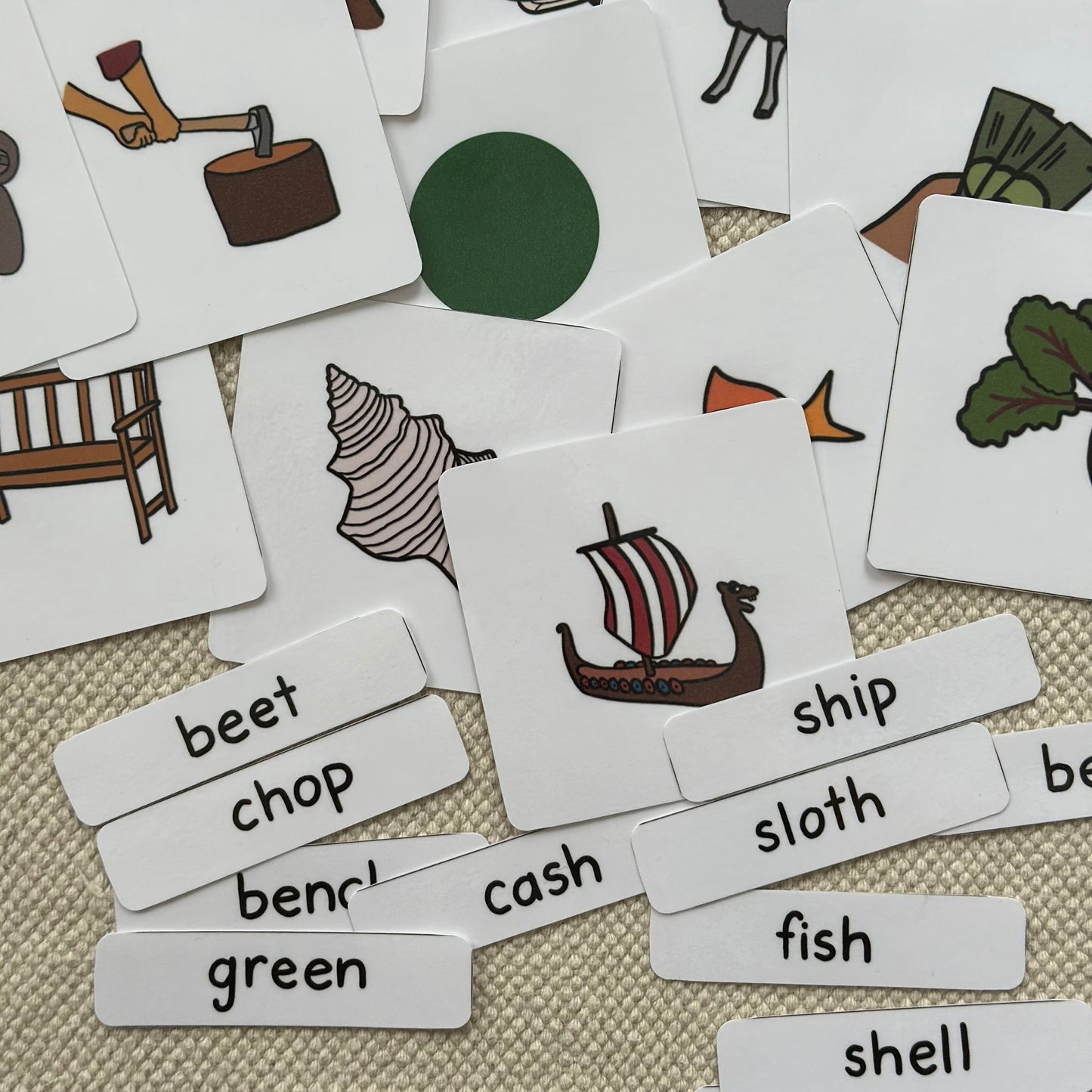 Phonogram Picture Word Matching