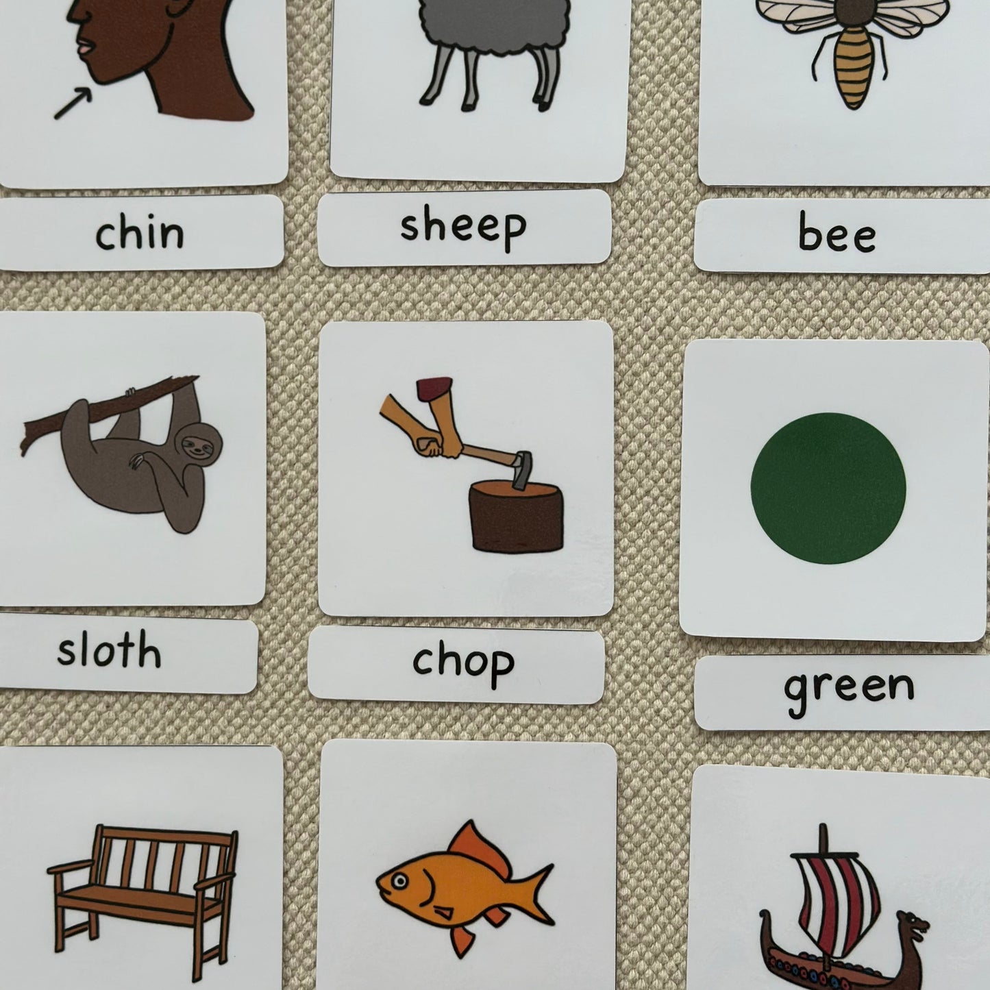 Phonogram Picture Word Matching