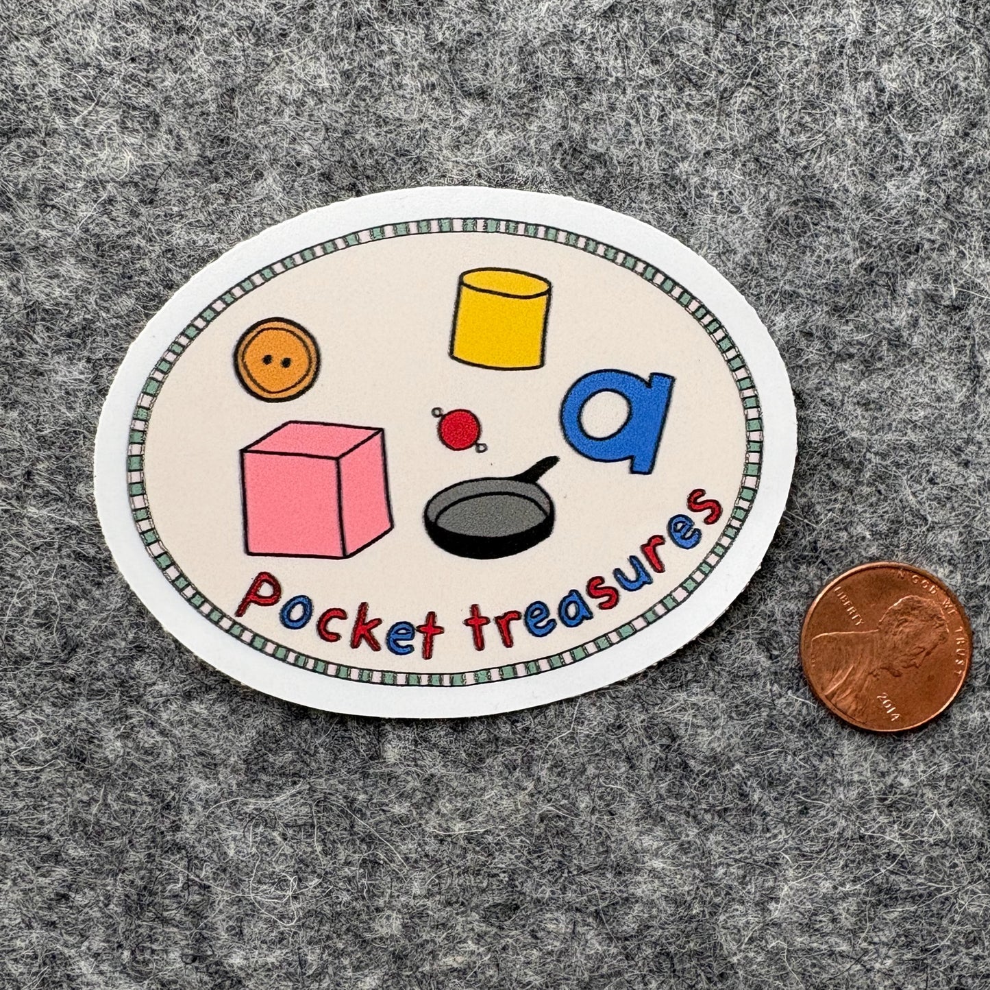 Pocket Treasures Sticker